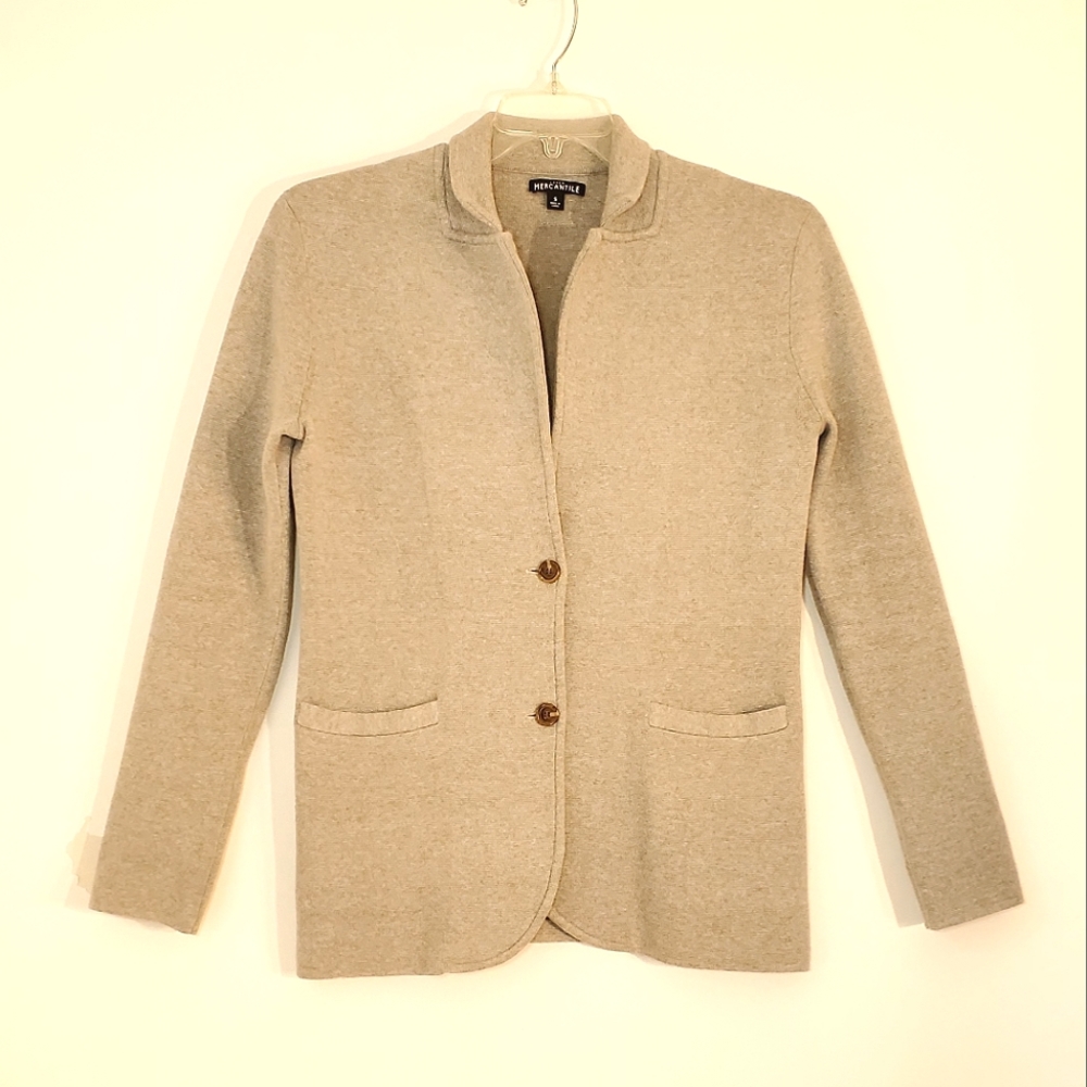 J. Crew Mercantile Button Jacket